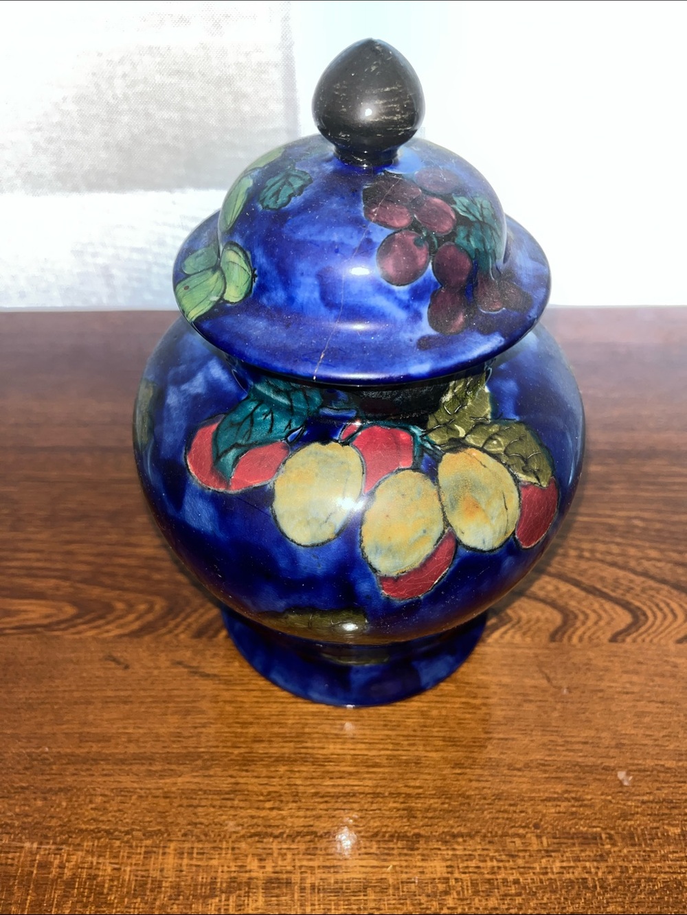 1937 Handpainted Ginger Jar- Samson Hancock & FX Abraham